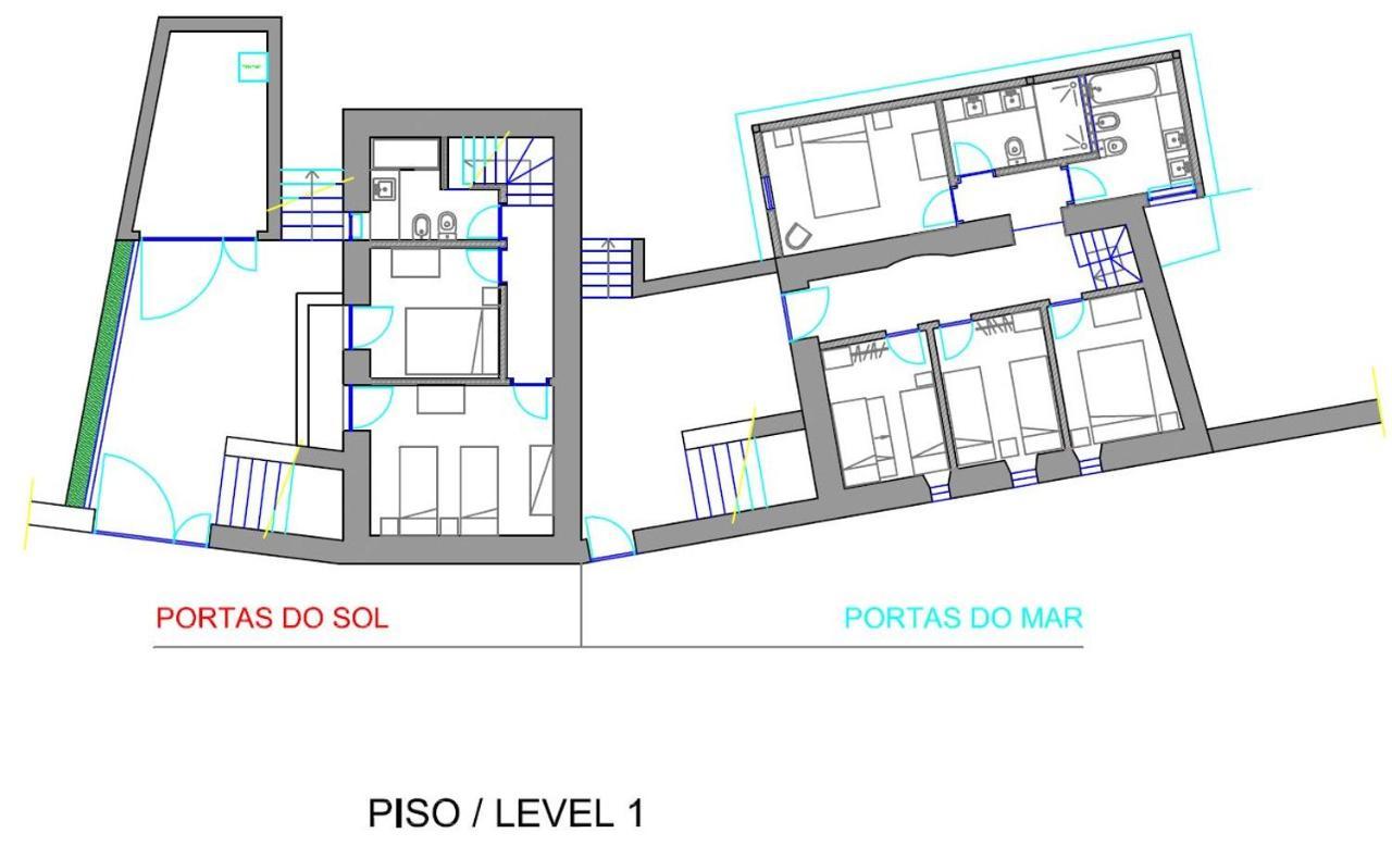 Casas Das Portas Do Mar E Das Portas Do Sol São Roque do Pico Екстериор снимка